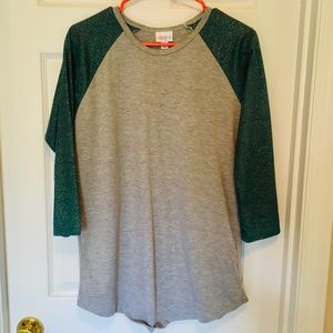 Lularoe Sparkly Elegant Sleeved Randy